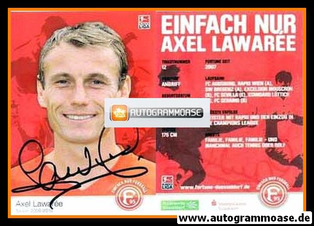 Autogramm Fussball | Fortuna Düsseldorf | 2009 | Axel LAWAREE
