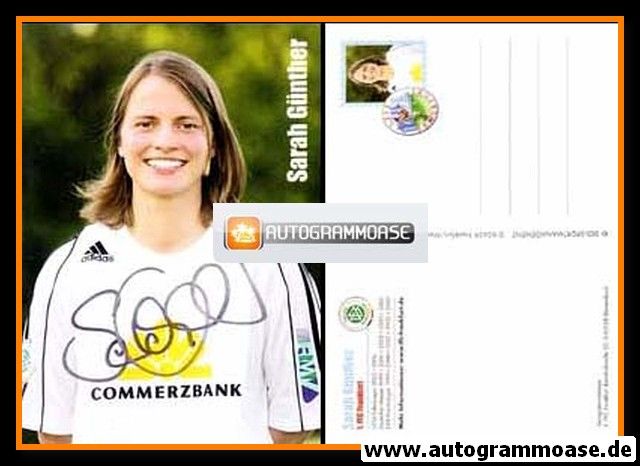 Autogramm Fussball (Damen) | 1. FFC Frankfurt | 2006 | Sarah GÜNTHER
