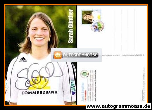 Autogramm Fussball (D) | 1. FFC Frankfurt | 2006 | Sarah GÜNTHER