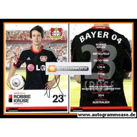 Autogramm Fussball | Bayer Leverkusen | 2013 | Robbie KRUSE