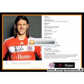 Autogramm Fussball | FC Bayern München | 2008 Mini Druck | Martin DEMICHELIS