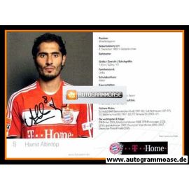 Autogramm Fussball | FC Bayern München | 2008 Mini Druck | Hamit ALTINTOP