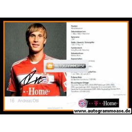 Autogramm Fussball | FC Bayern München | 2008 Mini Druck | Andreas OTTL