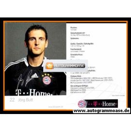 Autogramm Fussball | FC Bayern München | 2008 Mini Druck | Jörg BUTT
