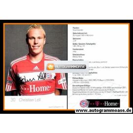 Autogramm Fussball | FC Bayern München | 2008 Mini Druck | Christian LELL