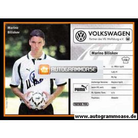 Autogramm Fussball | VfL Wolfsburg | 1999 | Marino BILISKOV