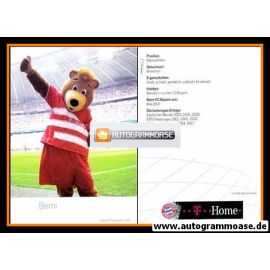 AK Fussball | FC Bayern München | 2008 Mini | BERNI (Maskottchen)
