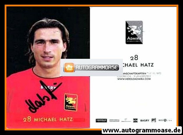 Autogramm Fussball | FC Admira Wacker Mödling | 2003 | Michael HATZ