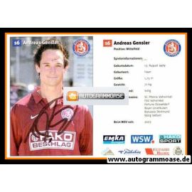Autogramm Fussball | Wuppertaler SV | 2006 | Andreas GENSLER