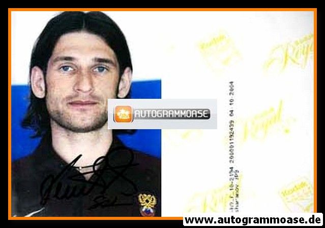 Autogramm Fussball | Russland | 2004 Foto | Roman SCHARONOW