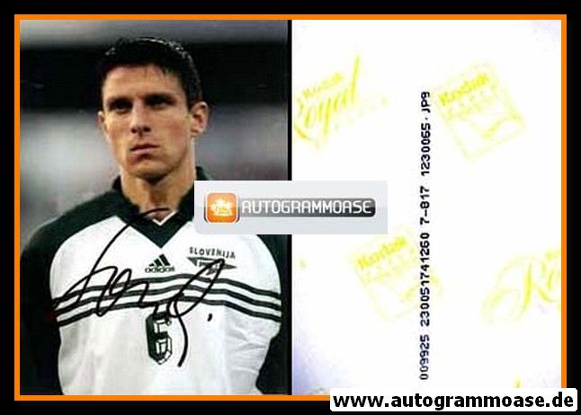 Autogramm Fussball | Slowenien | 2004 Foto | UNBEKANNT (02)
