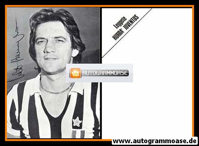 Autogramm Fussball | Juventus Turin | 1970er | Roberto BONINSEGNA (Portrait SW)