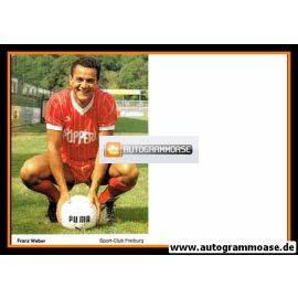 AK Fussball | SC Freiburg | 1986 | Franz WEBER