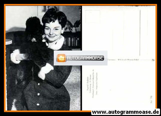 AK Schauspieler | Ingrid ANDREE | 1950er (WS-Druck Nr. 196)
