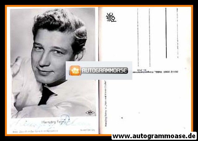 Autogramm Film | Hansjörg FELMY | 1957 "Haie Und Kleine Fische" (Rüdel Nr. 2166)