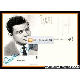 Autogramm Schauspieler | Walter GILLER | 1950er (Portrait SW) UFA FK 3918