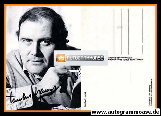 Autogramm Schauspieler | Lambert HAMEL | 1990er (Portrait SW Rüdel) Sternberg