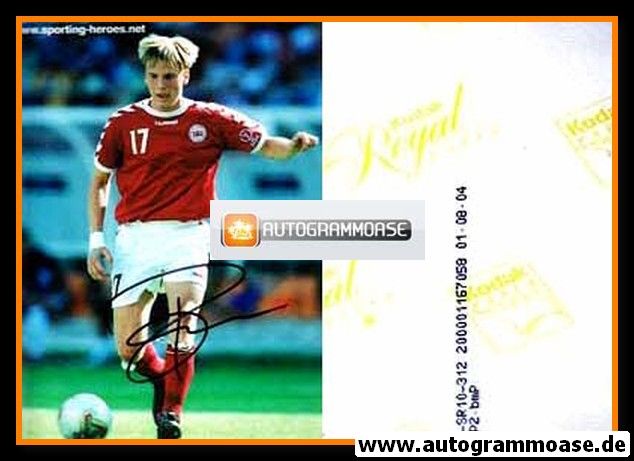 Autogramm Fussball | Dänemark | 2004 Foto | Christian POULSEN