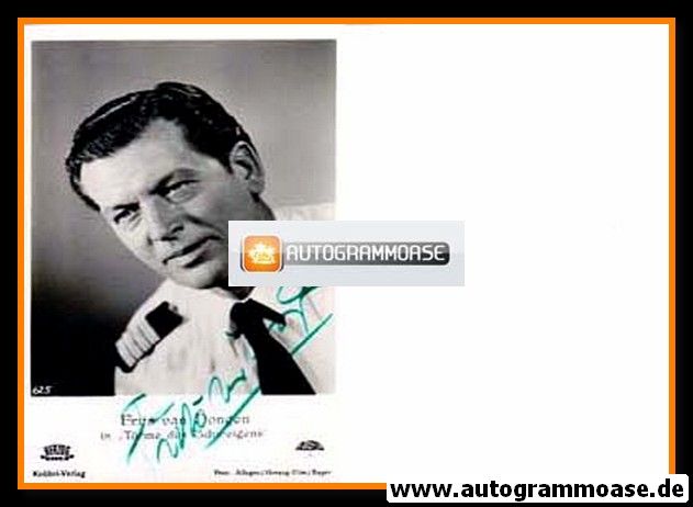 Autogramm Film | Frits VAN DONGEN | 1952 "Türme Des Schweigens" (Kolibri)