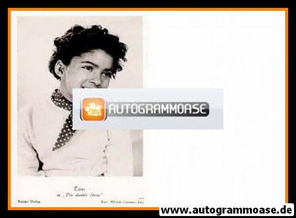 Autogramm Film | Elfie FIEGERT | 1952 "Toxi / Der Dunkle Stern" (Kolibri)