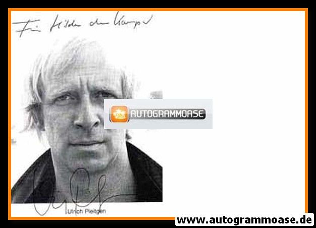 Autogramm Schauspieler | Ulrich PLEITGEN | 1980er (Portrait SW) 2