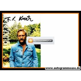 Autogramm Schauspieler | Franz Xaver KROETZ | 1980er Foto (Portrait Color)