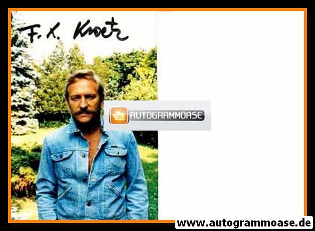 Autogramm Schauspieler | Franz Xaver KROETZ | 1980er Foto (Portrait Color)
