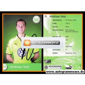 Autogramm Fussball | VfL Wolfsburg | 2000 | Andreas VOSS