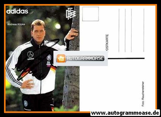Autogramm Fussball | DFB | 1994 Adidas | Andreas KÖPKE
