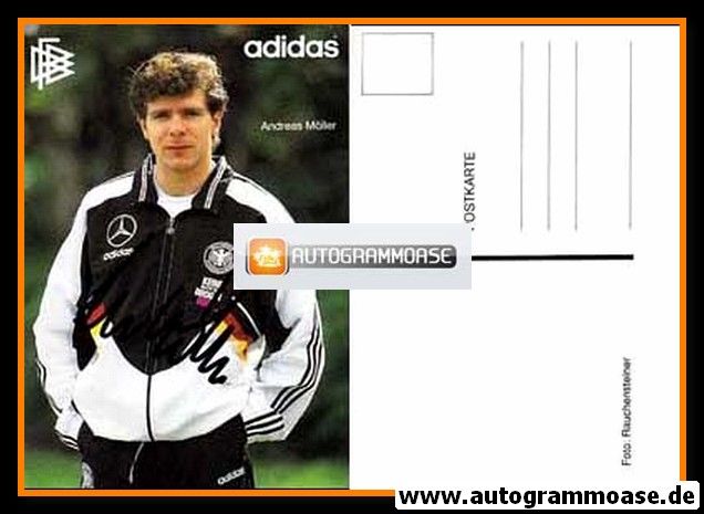 Autogramm Fussball | DFB | 1994 Adidas | Andreas MÖLLER (stehend)