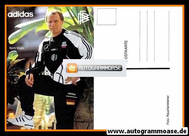 Autogramm Fussball | DFB | 1994 Adidas | Berti VOGTS (2)
