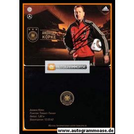 Autogramm Fussball | DFB | 2010-2 Adidas | Andreas KÖPKE
