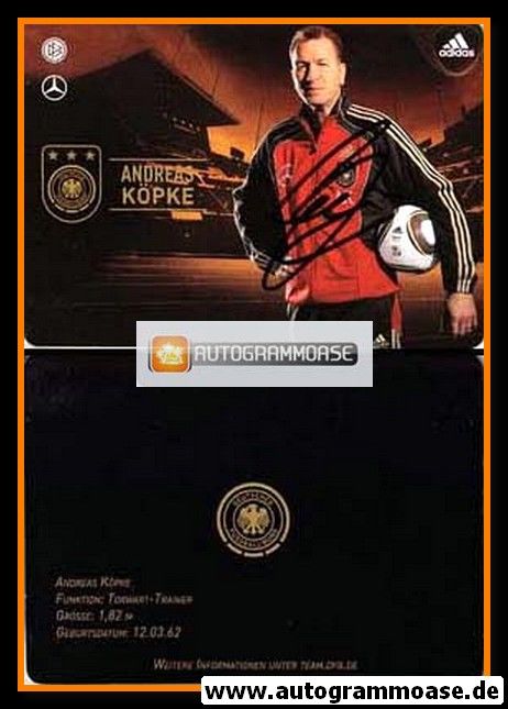 Autogramm Fussball | DFB | 2010-2 Adidas | Andreas KÖPKE