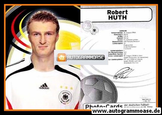 AK Fussball | DFB | 2006 Photo-Cards | Robert HUTH (Portrait)