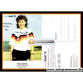 Autogramm Fussball (D) | DFB | 1989 EM | Petra DAMM (Portrait Color) comhair