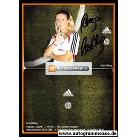 Autogramm Fussball (Damen) | DFB | 2008 Adidas | Anja MITTAG