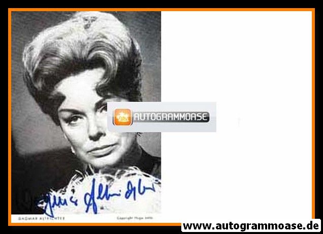 Autogramm Schauspieler | Dagmar ALTRICHTER | 1970er (Portrait SW)