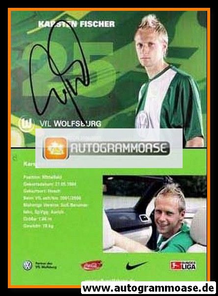 Autogramm Fussball | VfL Wolfsburg | 2006 | Karsten FISCHER