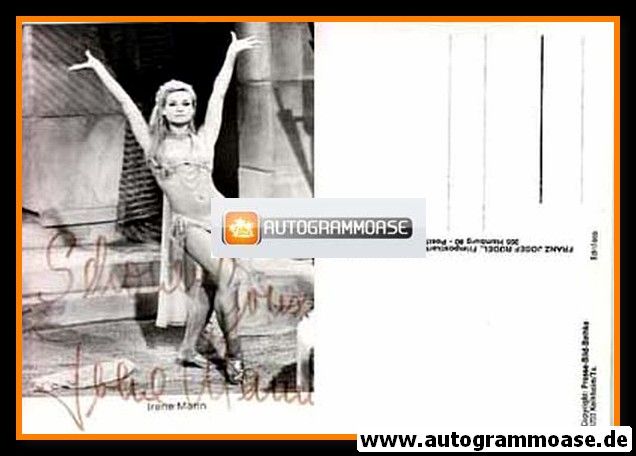 Autogramm Schauspieler | Irene MANN | 1960er (Portrait SW Rüdel)