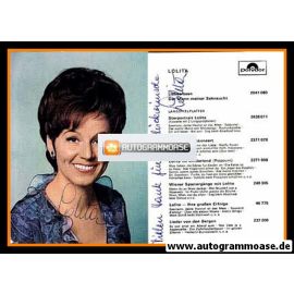 Autogramm Schlager | LOLITA | 1970 "Liebesrosen" (Polydor)