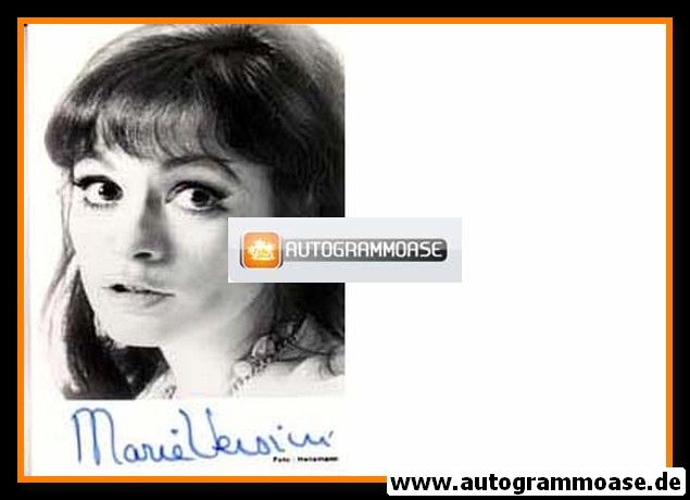 Autogramm Film (FR) | Marie VERSINI | 1960er (Portrait SW)