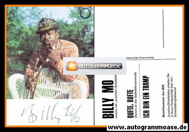 Autogramm Schlager | Billy MO | 1970er "Dufte Dufte" (Juventus)