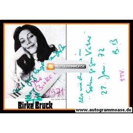Autogramm Schauspieler | Birke BRUCK | 1960er (Portrait SW Rüdel)
