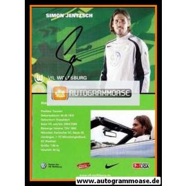 Autogramm Fussball | VfL Wolfsburg | 2006 | Simon JENTZSCH