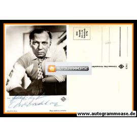 Autogramm Schauspieler | Carl RADDATZ | 1960er (Portrait SW UFA)
