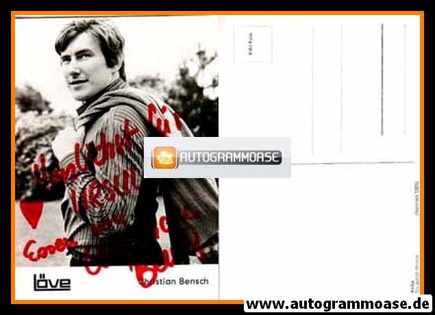 Autogramm Schlager | Christian BENSCH | 1969 "Anita" (Portrait SW Löve)
