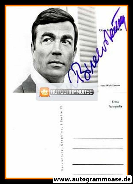 Autogramm Schauspieler | Claus BIEDERSTAEDT | 1960er (Portrait SW Graphima)