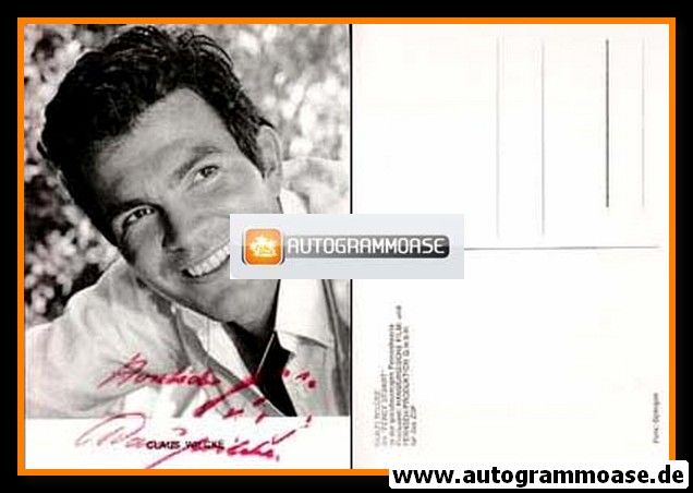 Autogramm TV | ZDF | Claus BIEDERSTAEDT | 1960er "Percy Stuart" BILD!