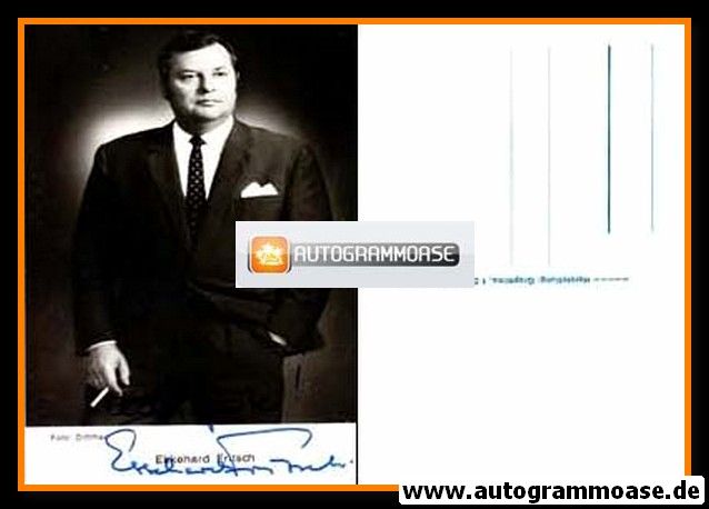 Autogramm Schauspieler | Ekkehard FRITSCH | 1960er (Portrait SW Graphima)
