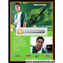 Autogramm Fussball | VfL Wolfsburg | 2006 | Emre ÖZTÜRK